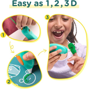 Stylo 3D 3Doodler Start+ pour Enfants – Jeu Éducatif STEM