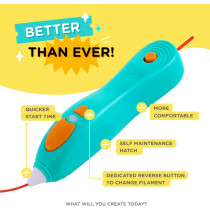Stylo 3D 3Doodler Start+ pour Enfants – Jeu Éducatif STEM
