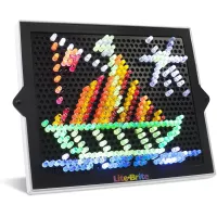 Lite Brite Classic - Jouet Rétro Éducatif STEM, Création Lumière, Cadeau Anniversaire Enfants 4+