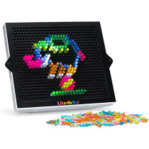 Lite Brite Classic Retro Toy – STEM Art & Light Creativity for Kids 4+