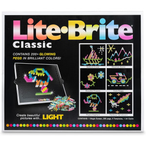 Lite Brite Classic - Jeu Retro Éducatif Lumière 4+ Ans