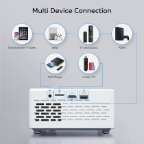 TMY 1080P Mini Projector with Bluetooth & Screen – Portable & HD Quality