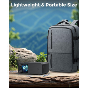 CiBest Mini Projecteur 2025 HD 1080P Portable Compatible USB/HDMI