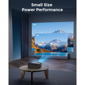 CiBest 2025 Mini Projector Full HD 1080P Portable for iOS/Android/Windows