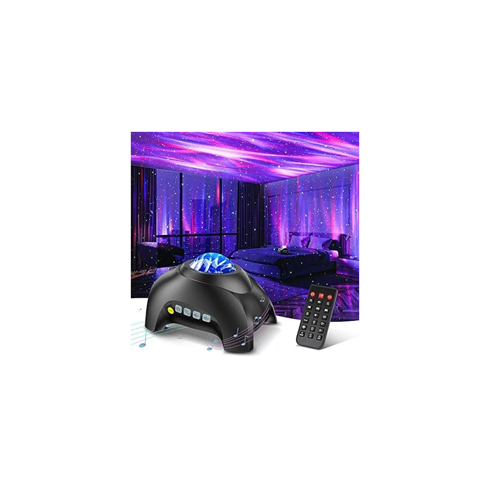 Projecteur Aurora Northern Galaxy LED avec Bluetooth & Télécommande
