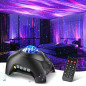 Northern Galaxy Light Aurora Projector with 33 Effects, Remote, White Noise & Bluetooth Speaker for Parties