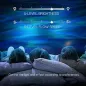 Projecteur Auroral Northern Galaxy LED 33 Effets, Haut-parleur Bluetooth, Télécommande, Sons Blancs