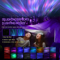 Northern Galaxy Light Aurora Projector with Bluetooth & 33 Effects