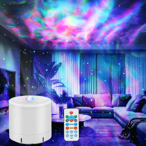 Projecteur Galaxy avec Télécommande, Minuteur, Lumière Étoiles