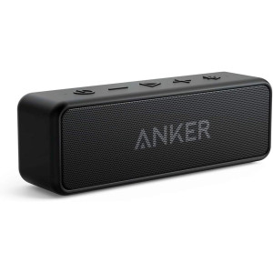 Anker Soundcore 2 Bluetooth Speaker - Waterproof, BassUp, 24H Playtime