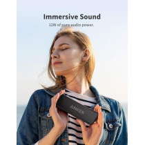 Anker Soundcore 2 Bluetooth Speaker - Waterproof, BassUp, 24H Playtime