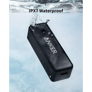 Anker Soundcore 2 Bluetooth Speaker - Waterproof, BassUp, 24H Playtime