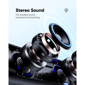 Bluetooth Speaker Stocking Stuffers: Portable, Waterproof, 20H Playtime