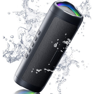 Enceinte Bluetooth Étanche IPX5 - Cadeau Parfait Noël & Fête