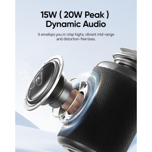 Enceinte Bluetooth Étanche IPX5, Son Clair Puissant, TWS