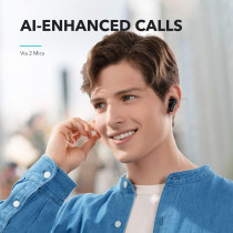 Soundcore P20i True Wireless Earbuds – Big Bass, 30H Playtime, Bluetooth 5.3