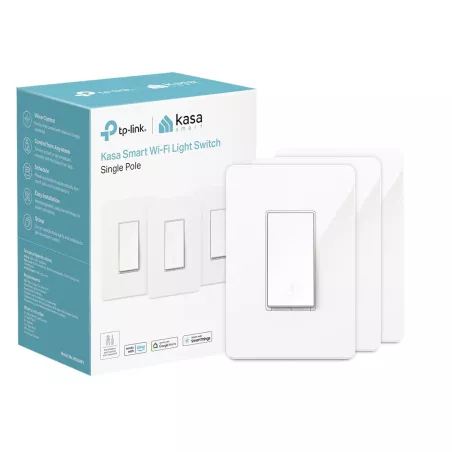 Interrupteur Intelligent Kasa HS200P3 Wi-Fi Compatible Alexa