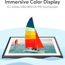 10.1'' Digital Photo Frame 32GB, 1280x800 IPS Touch Screen & App Share