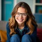 Lunettes Intelligentes AI Traduction Bluetooth Chat GPT 164 Langues, Verres Changeants, Casque Audio