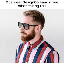 Lunettes AI GetD à Traduction 147 Langues & Musique 11H