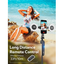 USKEYVISION 360° Auto Face Tracking Tripod w/ Fill Light & Remote for iPhone