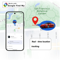 GPS Car Locator for Android - Subscription-Free, Magnetic, Waterproof