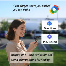 GPS Car Locator for Android - Subscription-Free, Magnetic, Waterproof