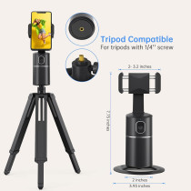 Auto Face Tracking Phone Holder - 360° Rotation Smart Camera Mount