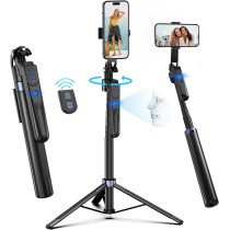 Auto Face Tracking Tripod 360° Rotation with Remote for iPhone & Android