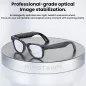 Mingtawn Lunettes Intelligentes AI 4K HD, Appels BT, Caméra Anti-Tremblement 800W, Traduction GPT, Bleu