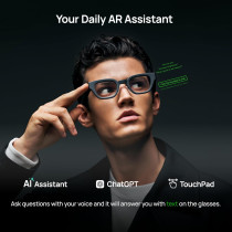 inmo GO Smart Glasses: AR Display, AI Translator & Invisible Teleprompter