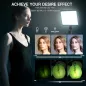 Kit Lumière Vidéo LED 2-Pack NiceVeedi, 2800-6500K Dimmable avec Trépied & Support Téléphone 73