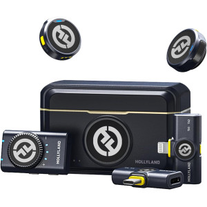 Hollyland Lark M2 Wireless Microphone for iPhone/Camera/Android/PC