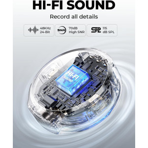 Microphone Sans Fil Hollyland Lark M2 - Audio Haute Fidélité