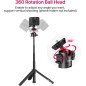 ULANZI MT-16 Extendable Mini Camera Tripod with 4-Level Adjustment, 360° Ball Head, Lightweight & Portable