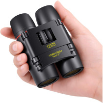 POLDR 12x25 Compact Pocket Binoculars for Adults & Kids – Bird Watching, Concerts