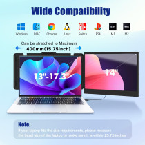 KEFEYA 14 Laptop Screen Extender FHD IPS Portable Dual Monitor USB-C/HDMI KEFEYA 14 Laptop Screen Extender FHD IPS Portable Dual Monitor USB-C/HDMI