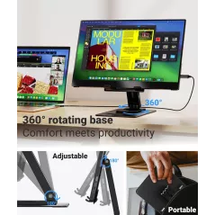 Ingnok Écran Portable 15.6 FHD IPS USB-C Ultra Slim Mobile