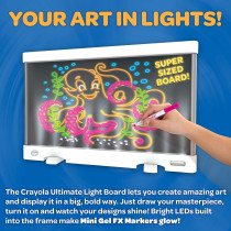 Crayola Ultimate Light Board - LED Drawing Tablet for Kids 6+ Gifts