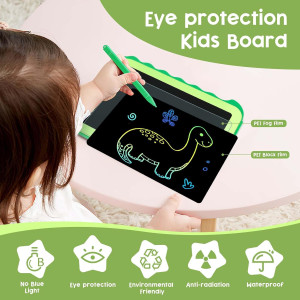 8.5 LCD Writing Tablet for Kids – Educational Dinosaur Doodle Board