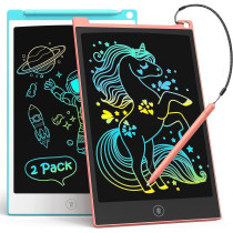 TECJOE 8.5 LCD Writing Tablet for Kids – Colorful Doodle Board Gift