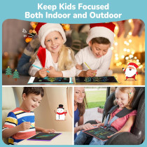 TECJOE 8.5 LCD Writing Tablet for Kids – Colorful Doodle Board Gift