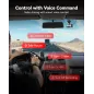 REDTIGER Dash Cam 4K Avant/Arrière, Écran Tactile 3.18, 128GB, GPS, Vision Nocturne, WiFi 5.8GHz, Mode Parking