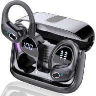 Écouteurs Bluetooth 5.4 Sport 75h, IPX7, Micro Anti-Bruit
