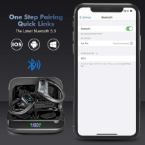 Wireless Earbuds Bluetooth 5.4, Noise Canceling, 75hr Playtime, IPX7