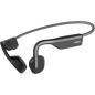 SHOKZ OpenMove Open-Ear Bluetooth Bone Conduction Wireless Sport Headphones, Sweatproof, Grey