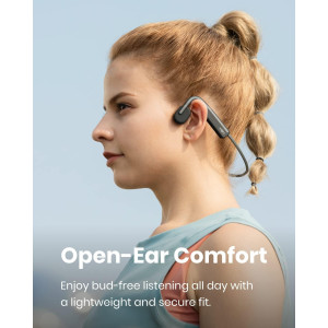 SHOKZ OpenMove - Casque Sport Bluetooth Conduction Os Gris