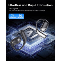 AI 144-Language Translation Earbuds – Real-Time Translator for Travel & Learning