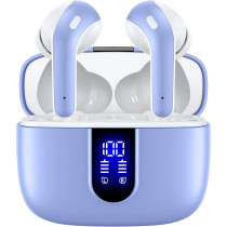 TAGRY True Wireless Bluetooth Earbuds 60H Playtime IPX5 Waterproof Case