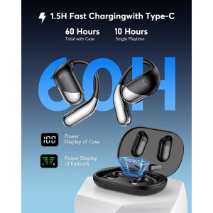 AI 144-Language Real-Time Translation Earbuds – 3-in-1 Travel Device